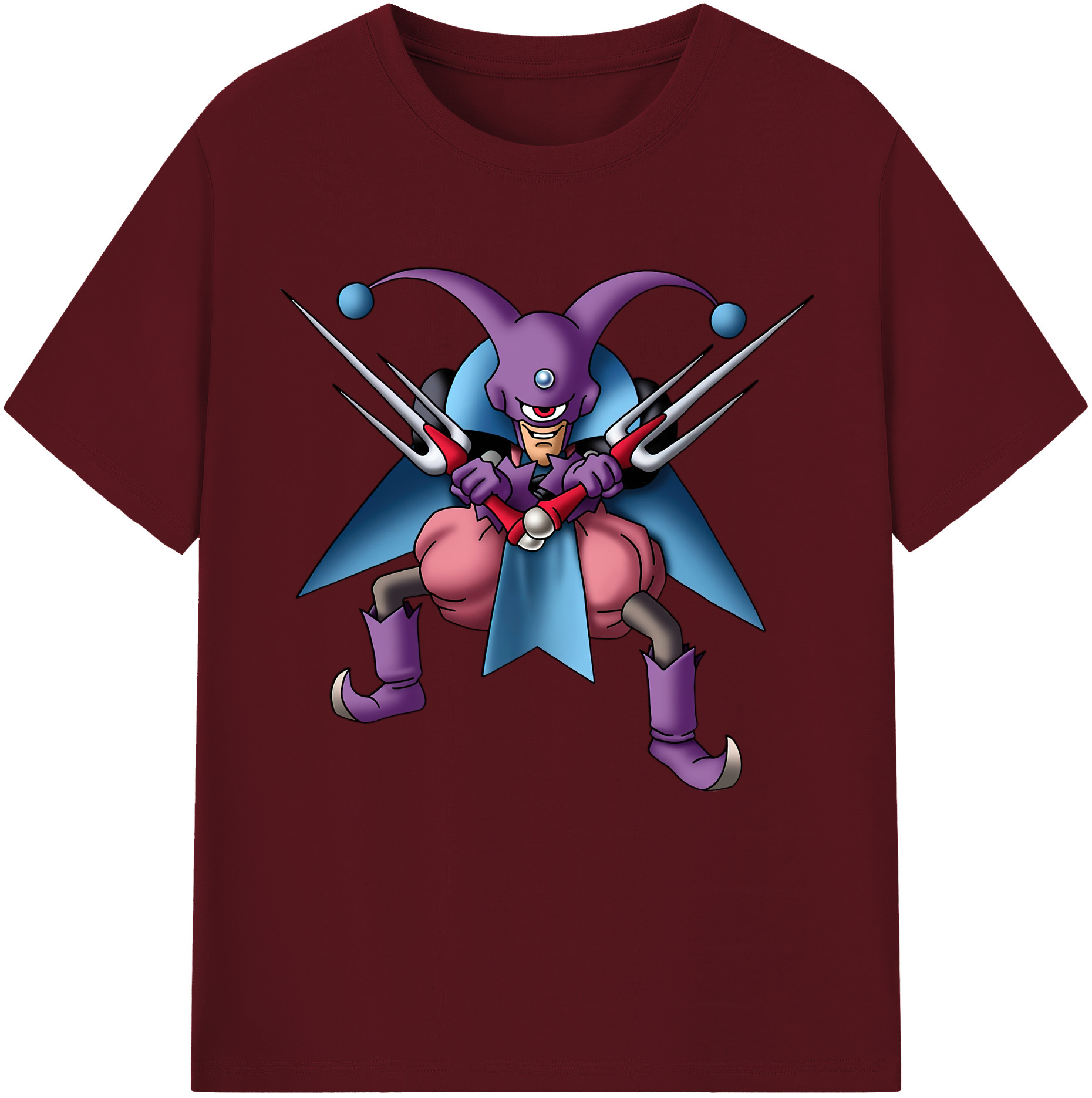 （画像用） ドラゴンクエスト Doragon Kuesuto Dragon Quest 綿100％半袖Tシャツ（フロントプリント）